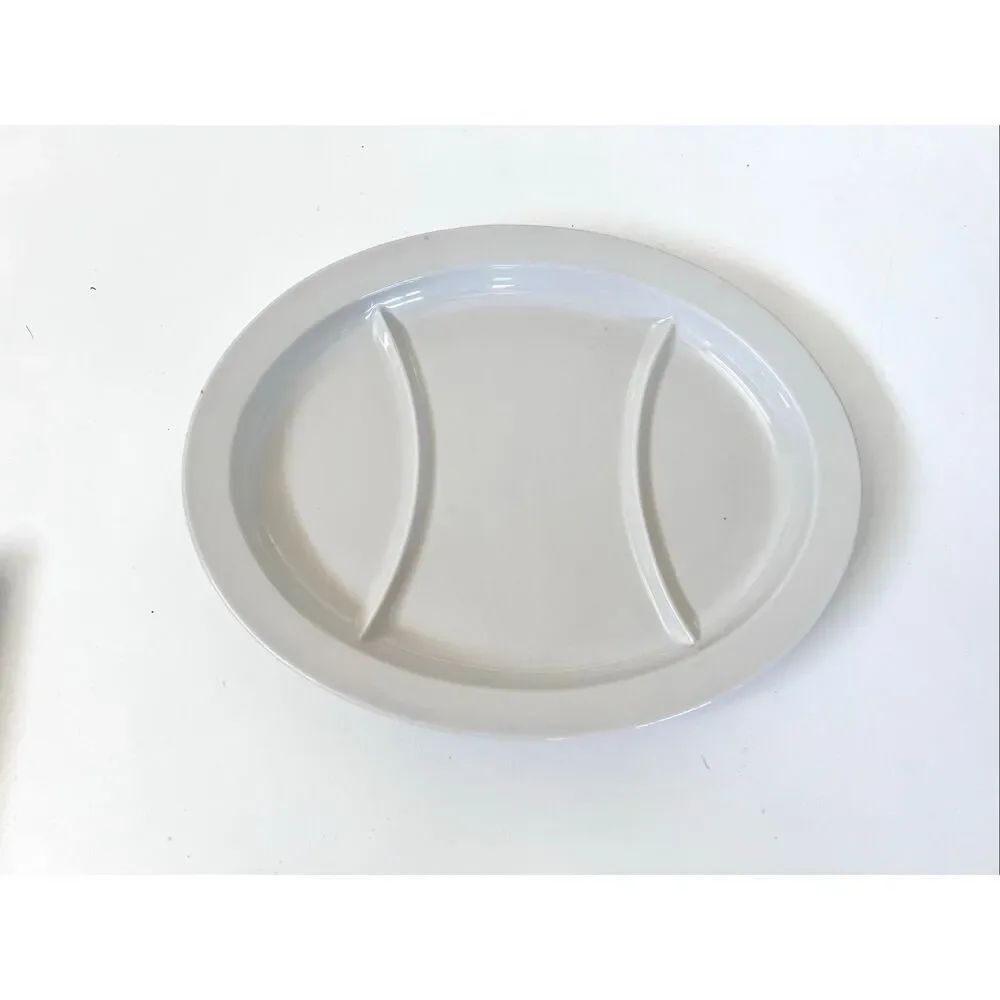 HALL China Mid Century Divided Large Divided Serving Platter